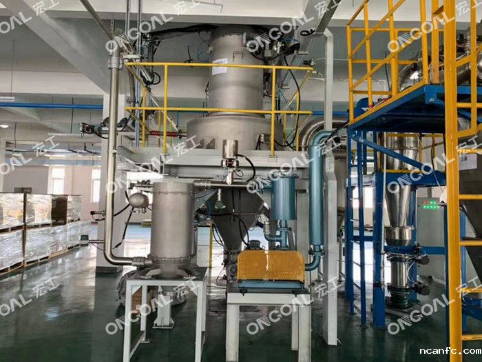 锂电池负极材料发送罐