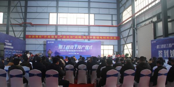 2万吨负极材料项目从签约到投产只需6个月？
